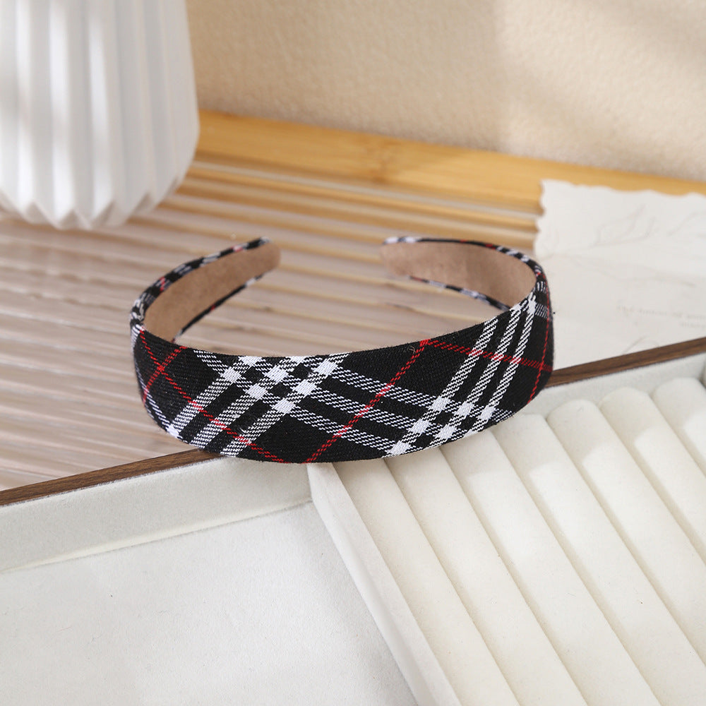 Scotch plaids headband