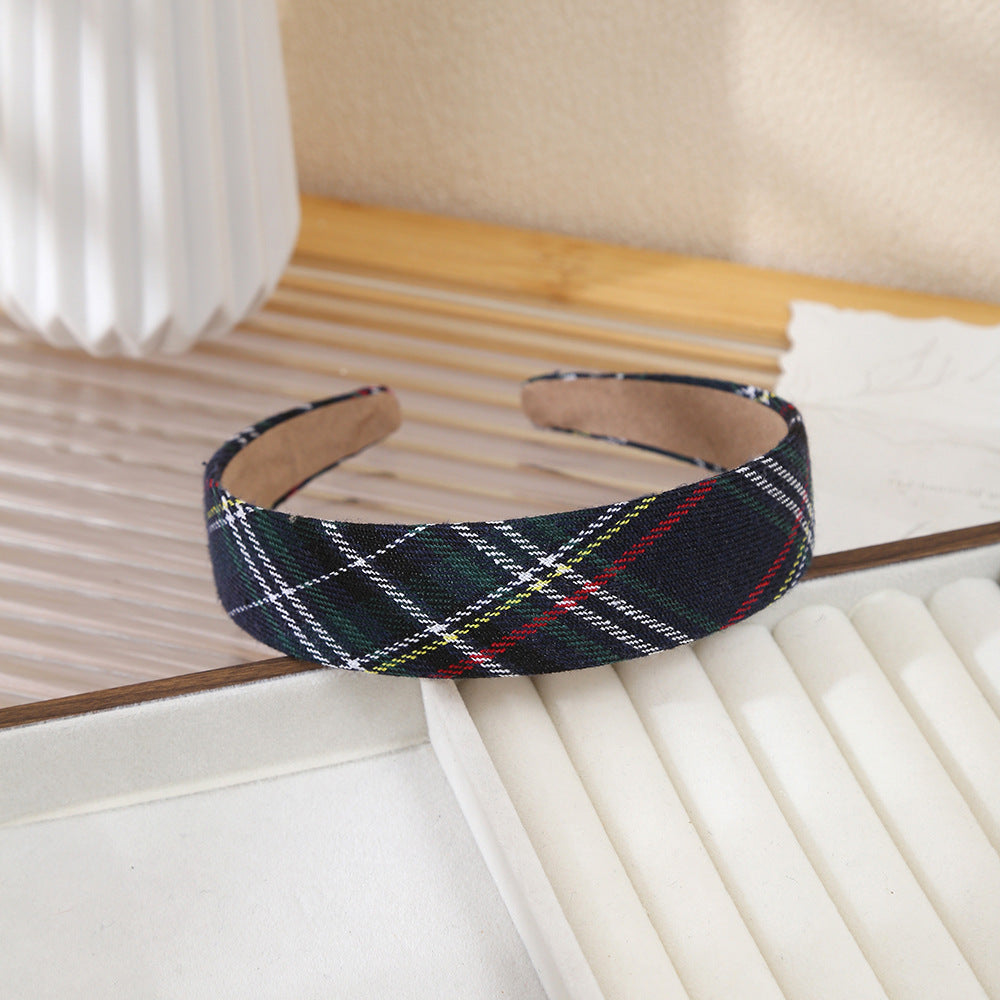 Scotch plaids headband