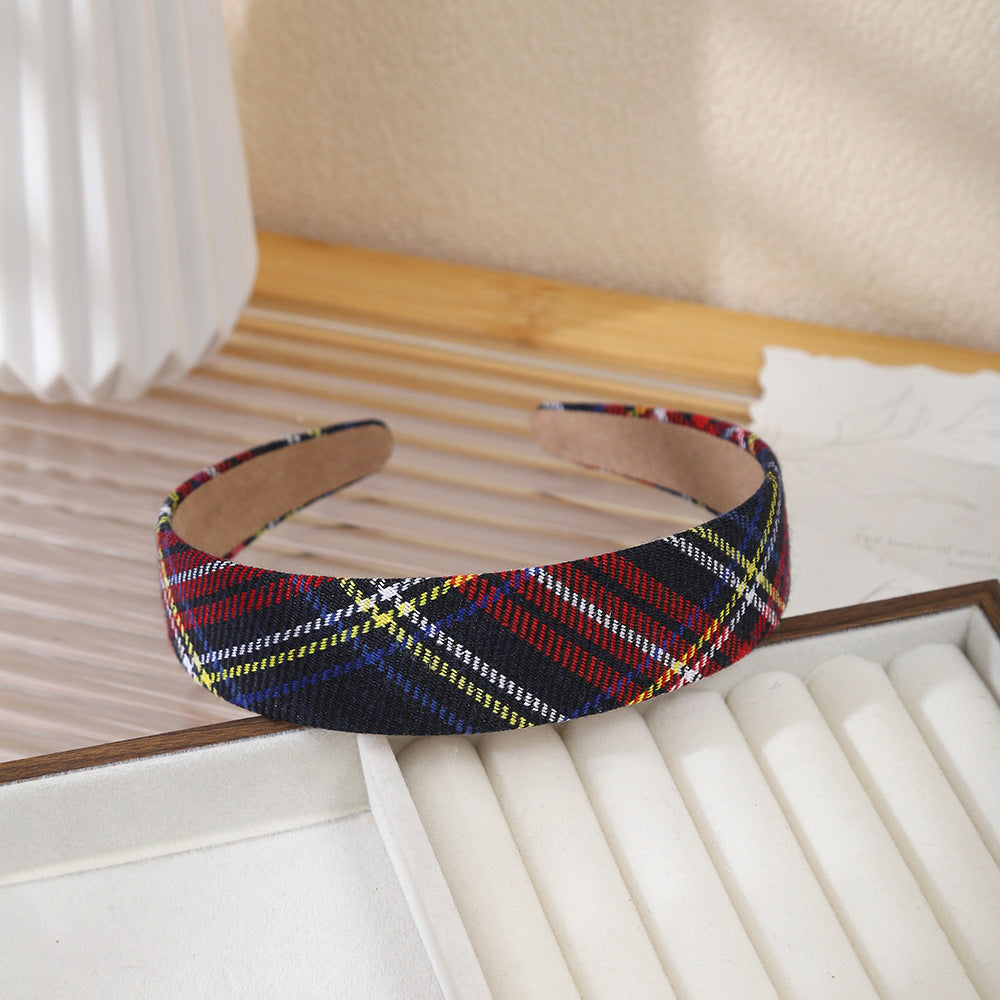 Scotch plaids headband
