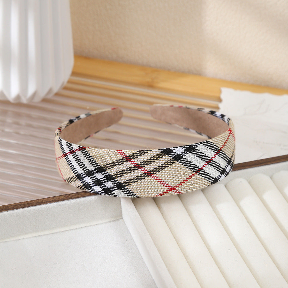 Scotch plaids headband