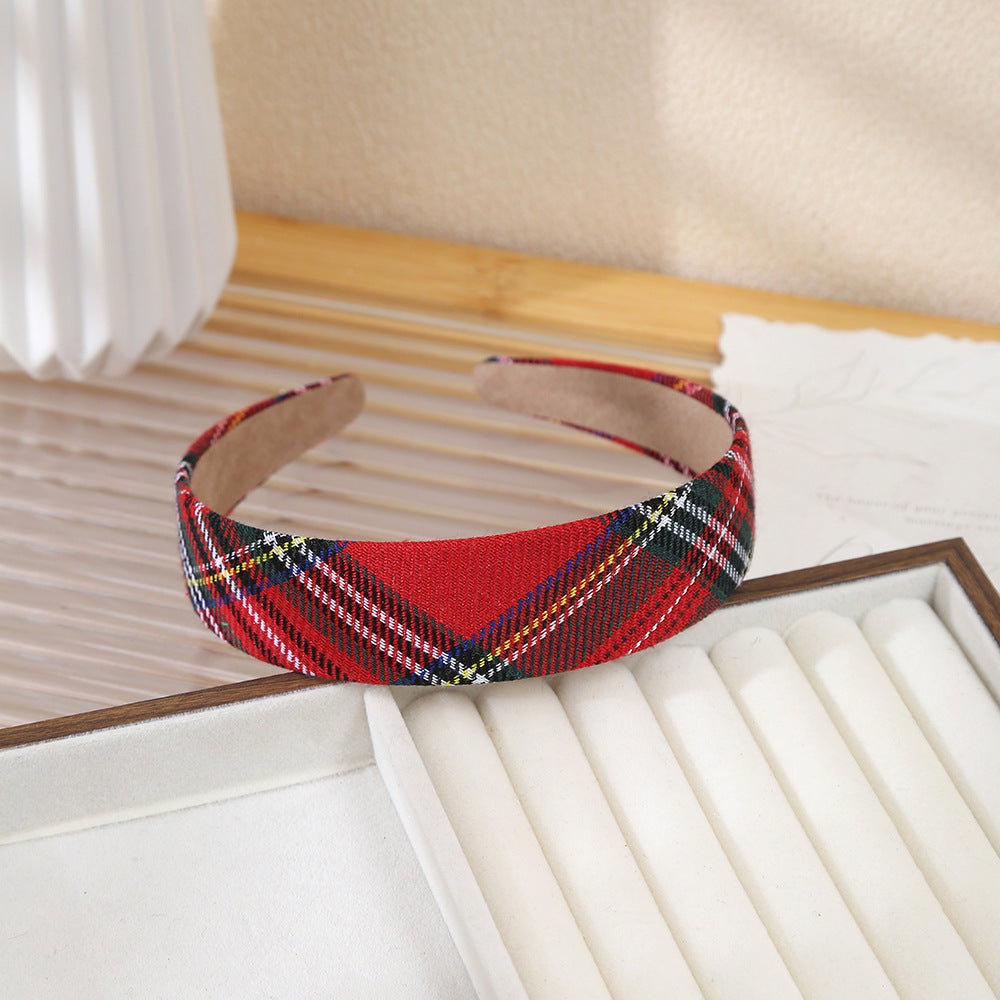 Scotch plaids headband