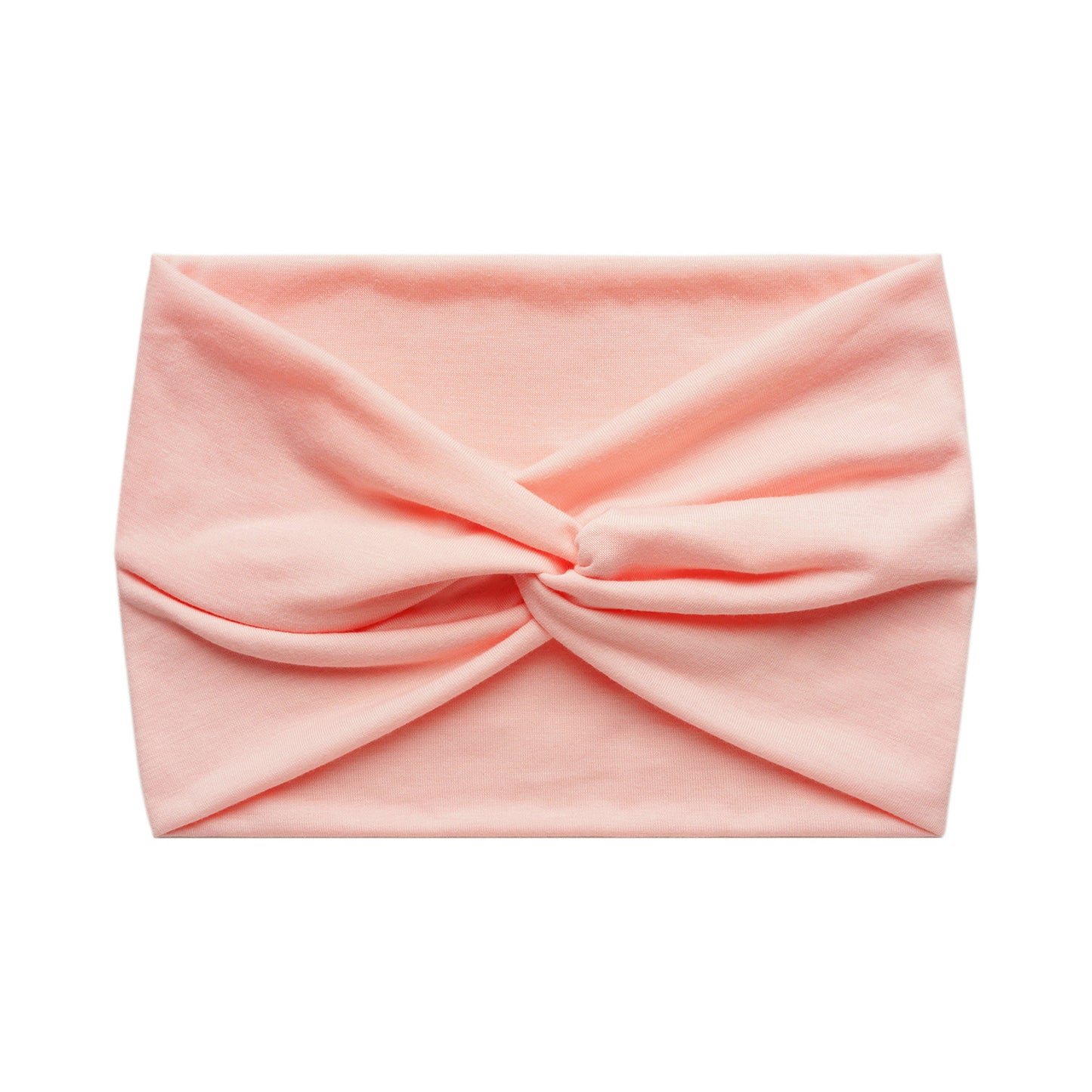 Super wide twist front stretchy headband