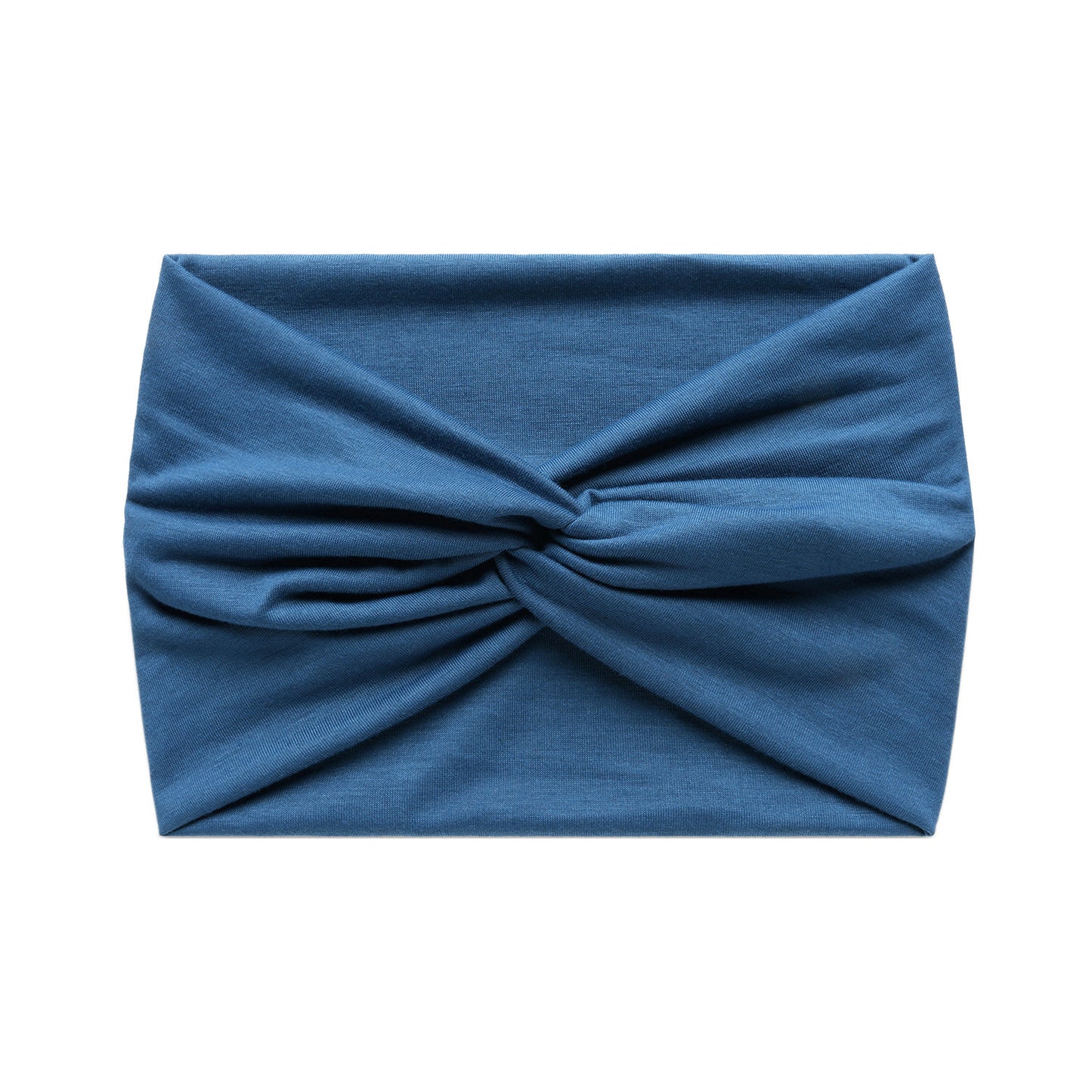 Super wide twist front stretchy headband