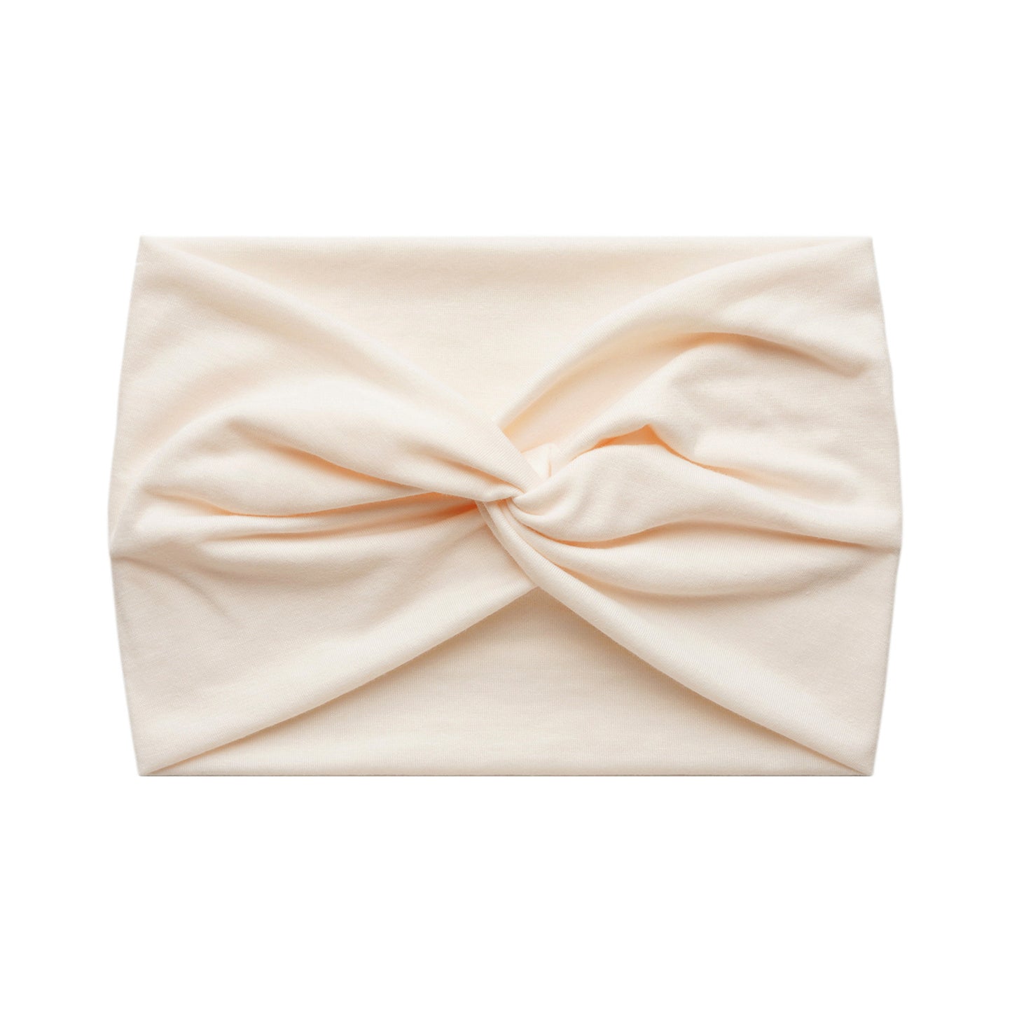 Super wide twist front stretchy headband