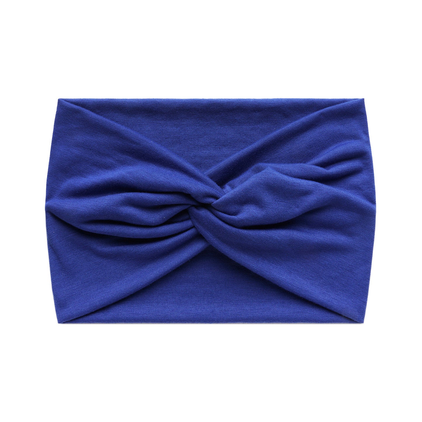 Super wide twist front stretchy headband