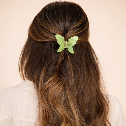 Butterfly hair claw