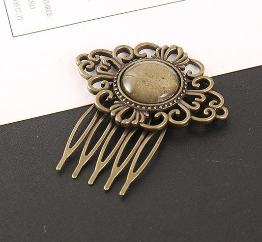 Bronze hair comb