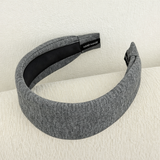 Plain wide headband