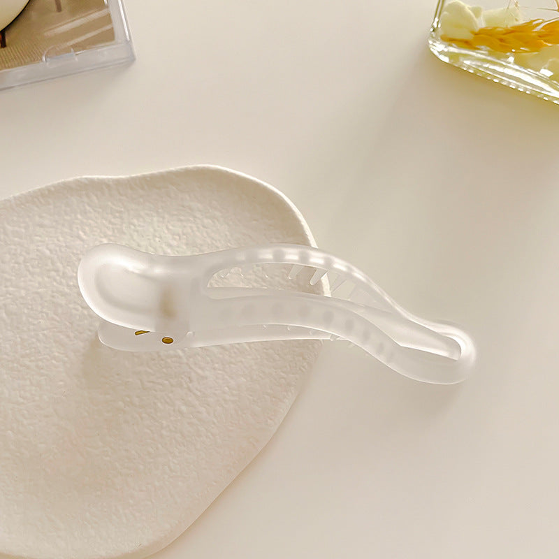 Acrylic long Ibis clip with teeth
