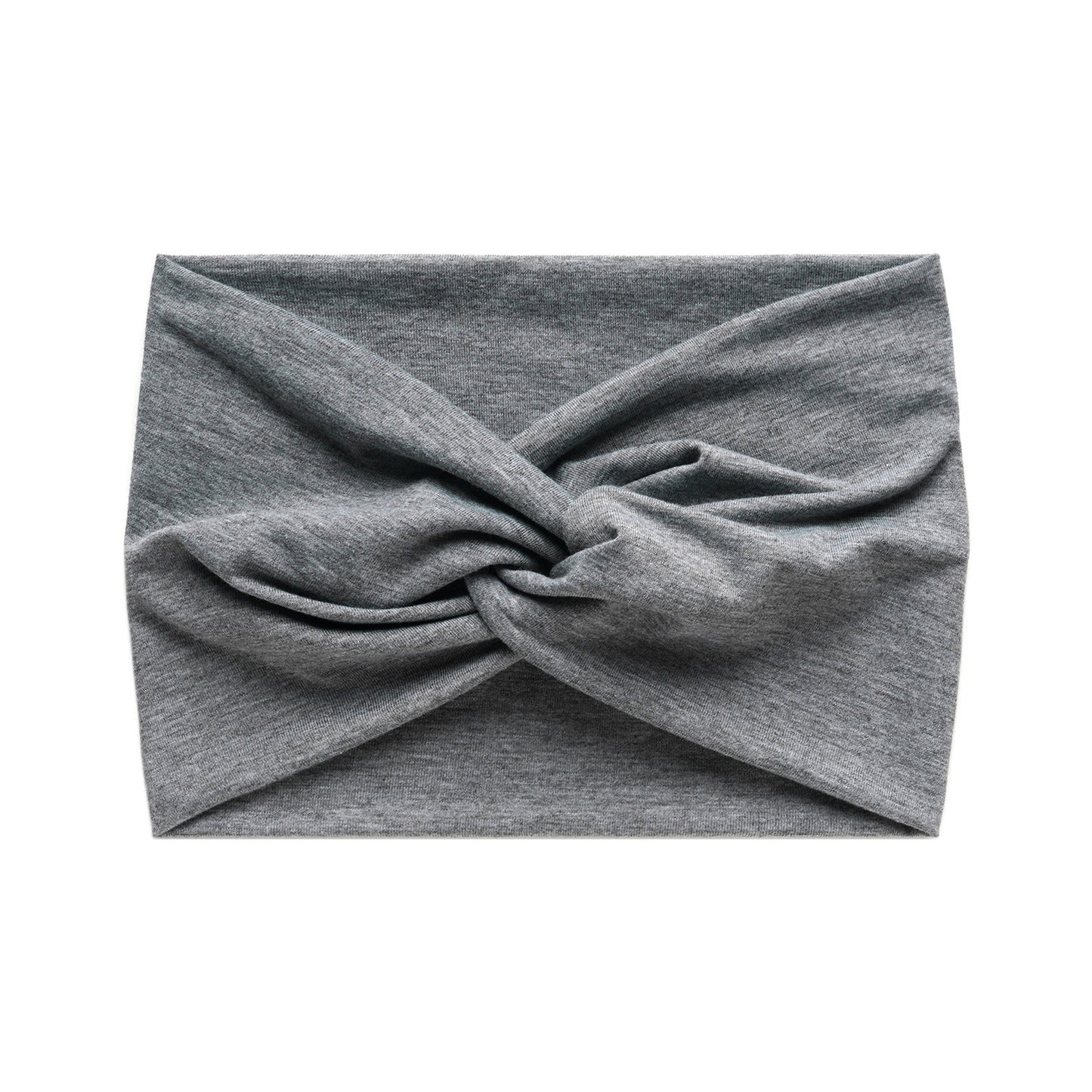 Super wide twist front stretchy headband