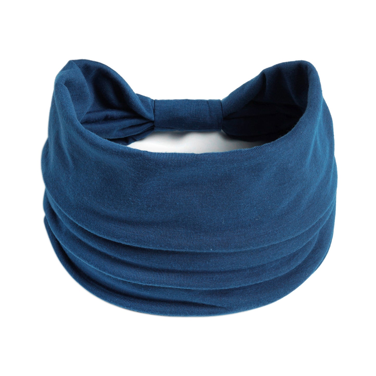 Plain colour 2-way bandanna hair band