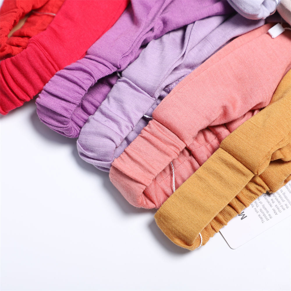 Extra-wide bandanna headband
