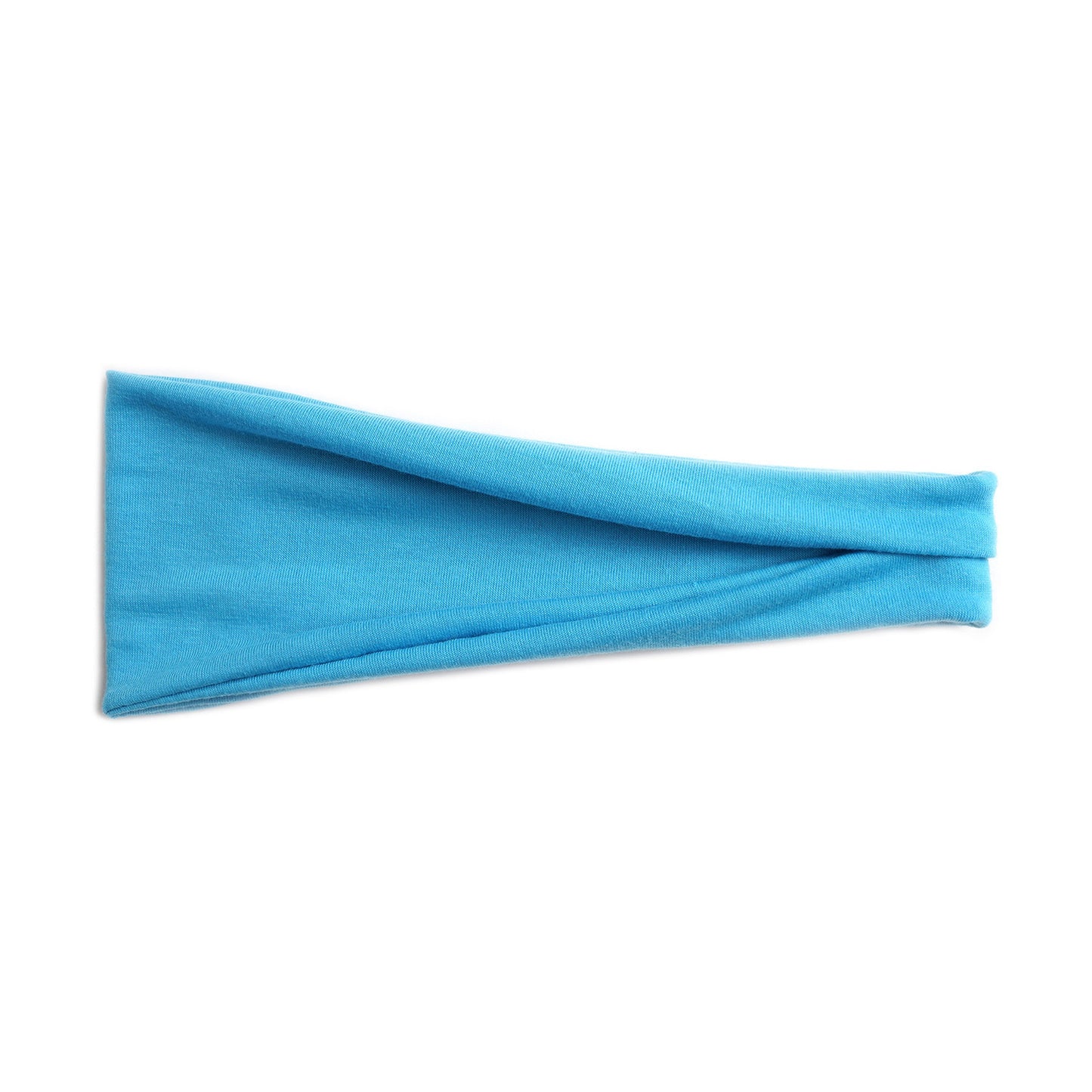 Plain sporty bandanna headband