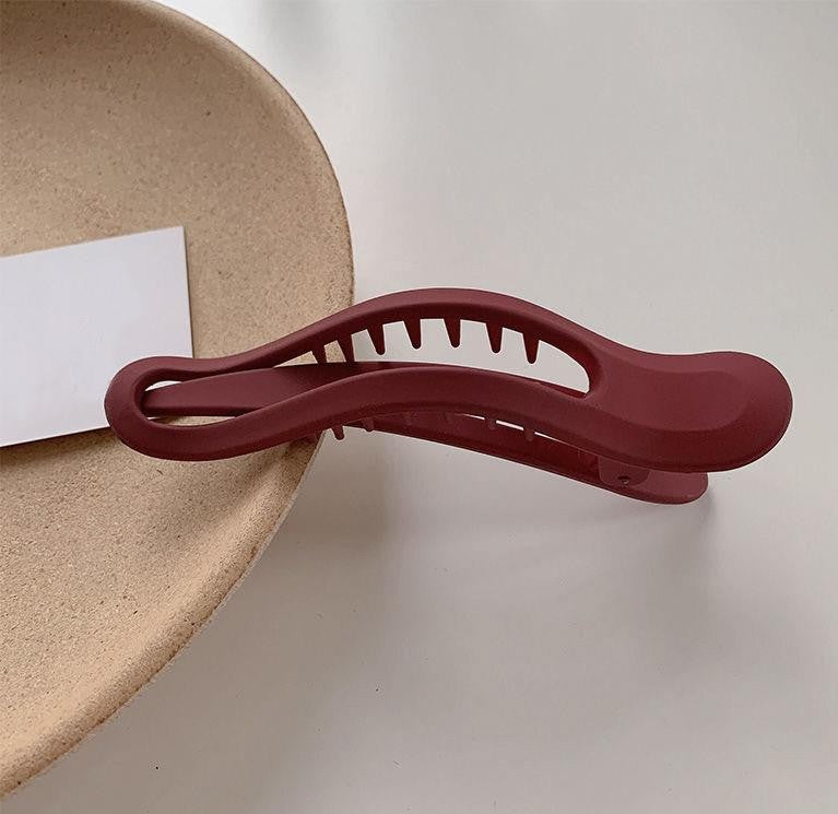 Acrylic long Ibis clip with teeth