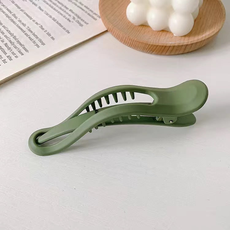 Acrylic long Ibis clip with teeth