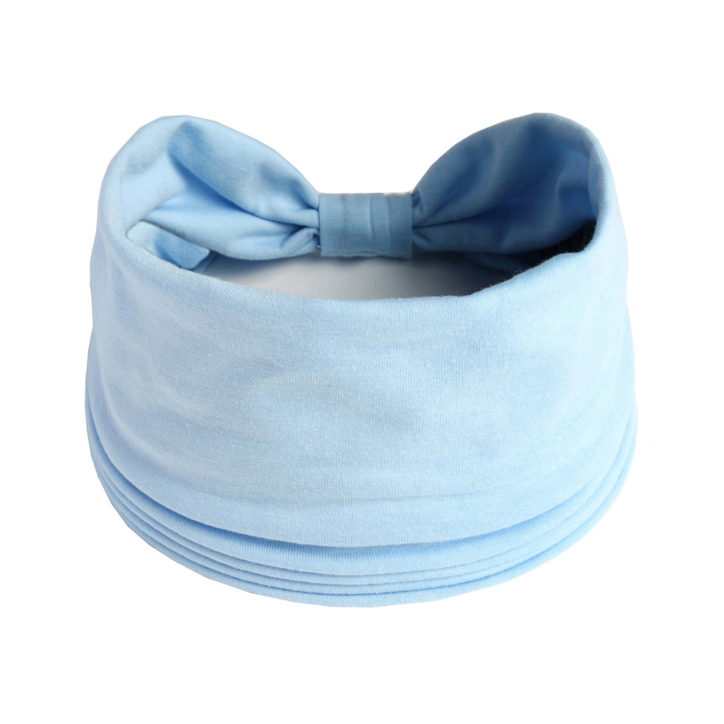 Plain colour 2-way bandanna hair band