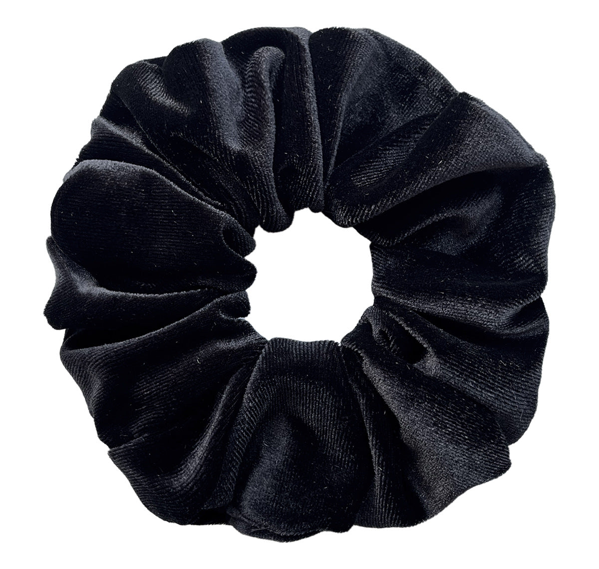 Large velvet scrunchies