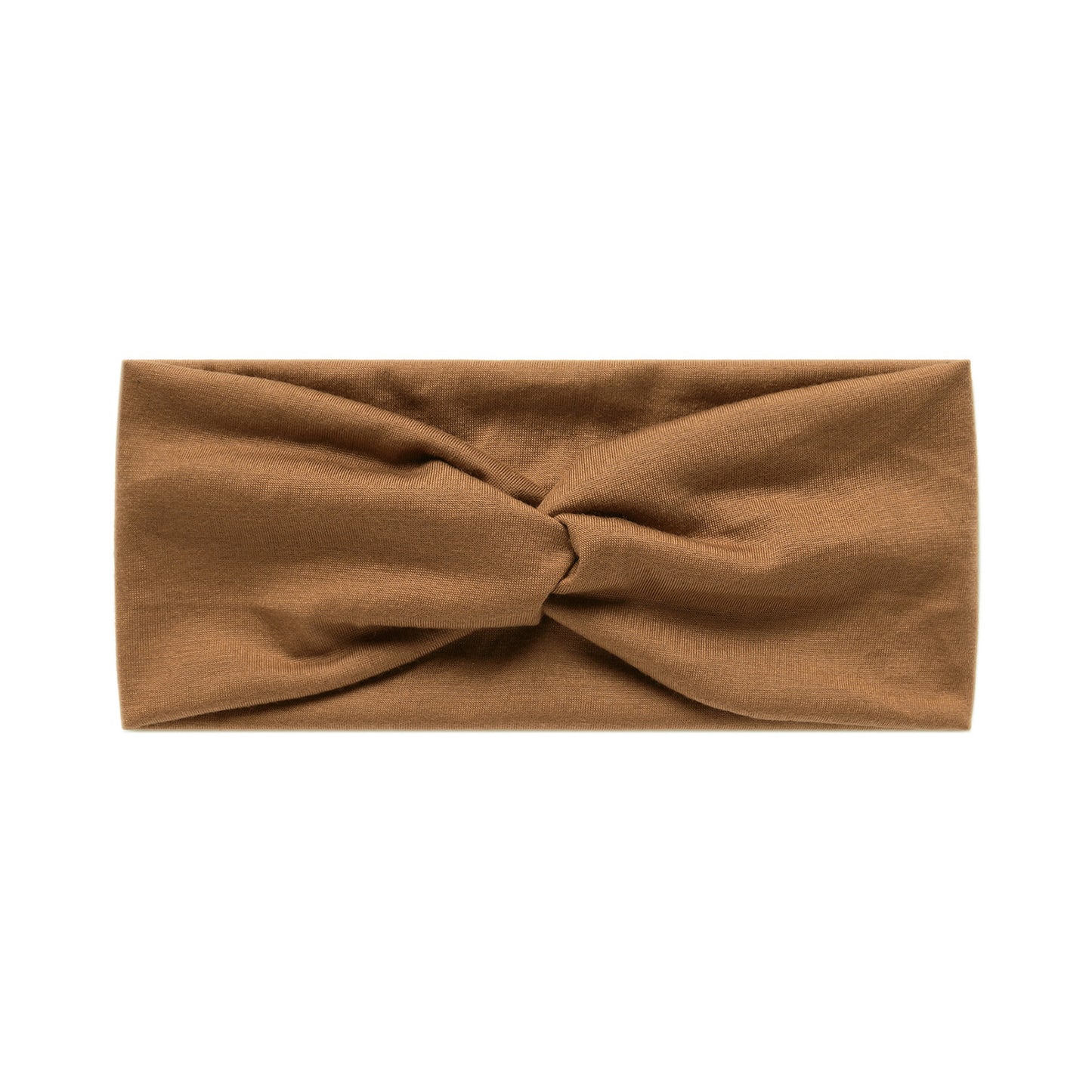 Twist front plain cotton thin headband