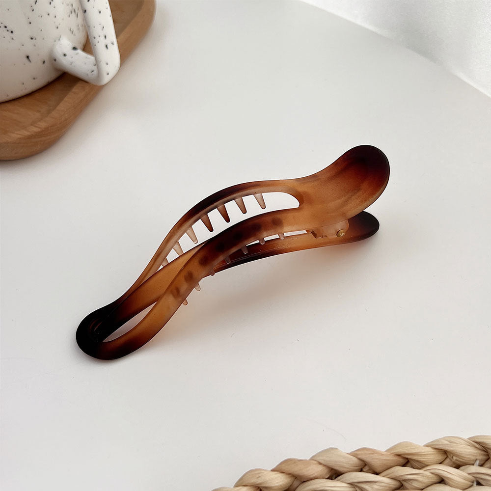 Acrylic long Ibis clip with teeth