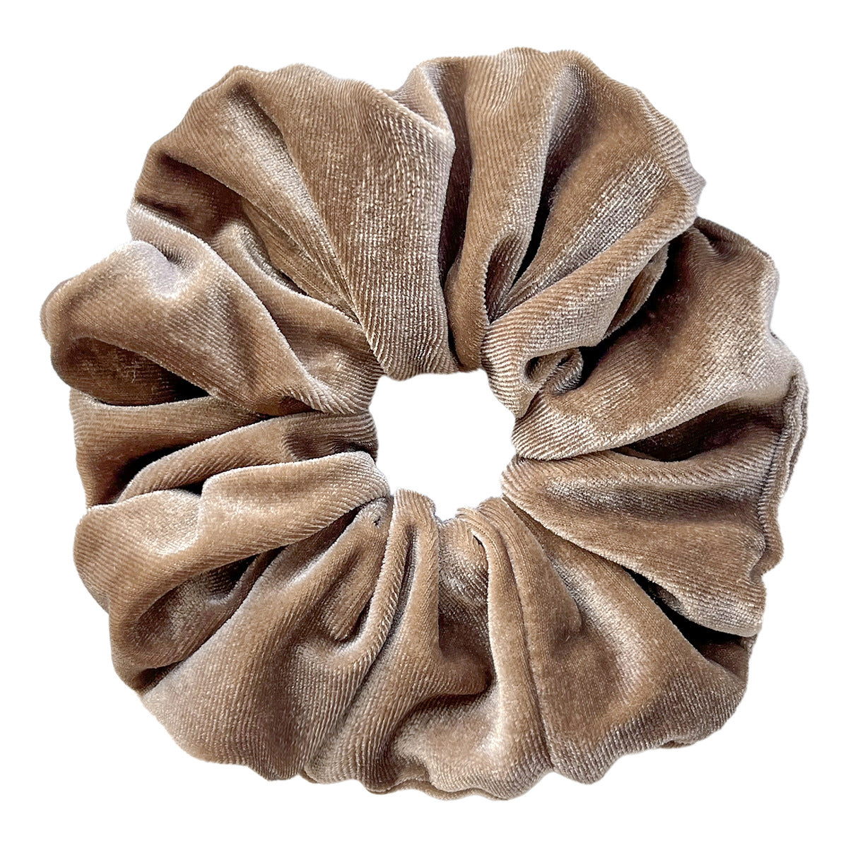 Large velvet scrunchies