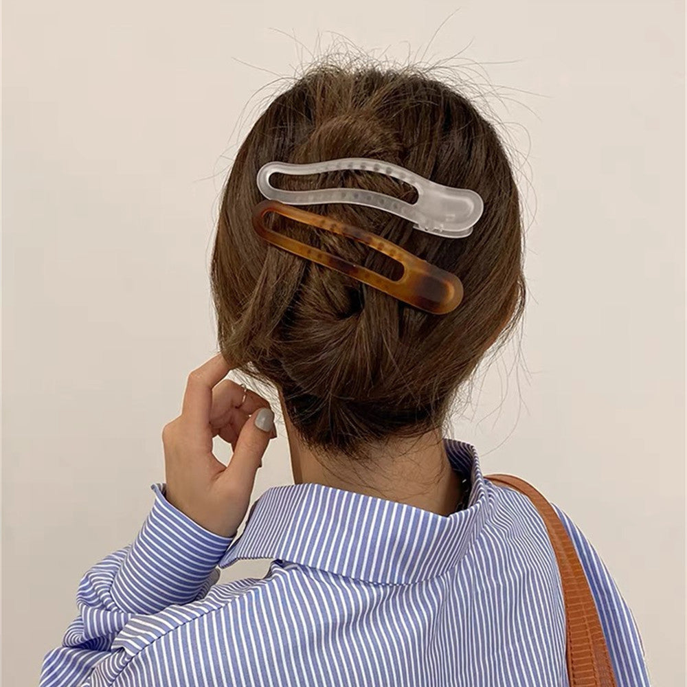Acrylic long Ibis clip with teeth