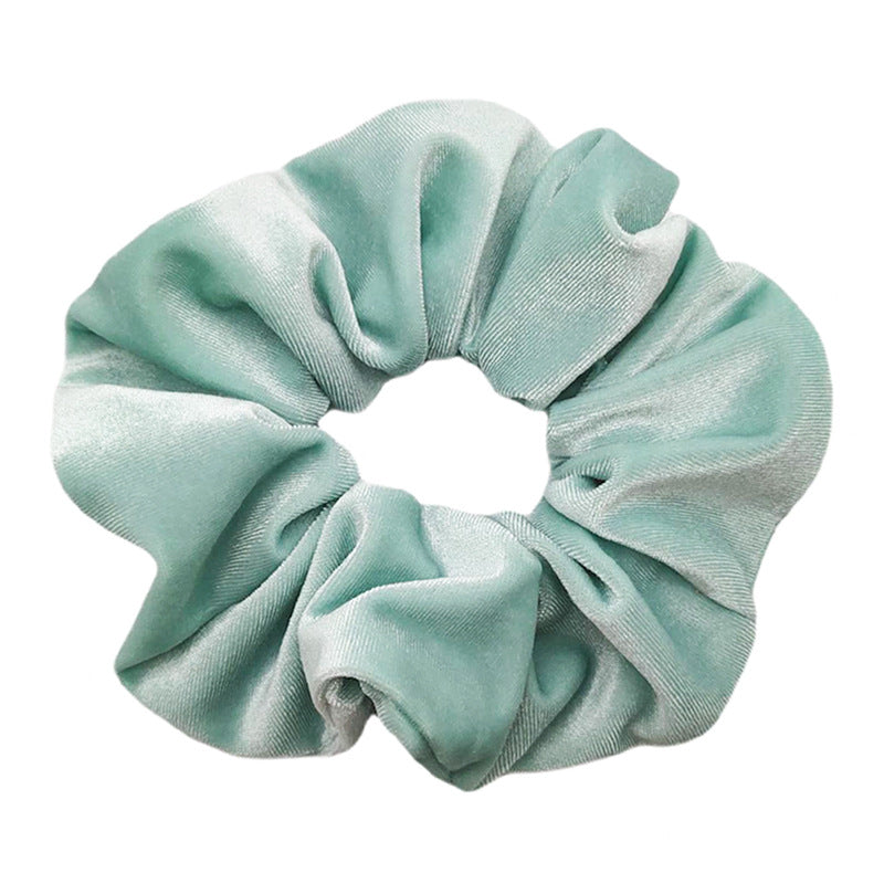 Large velvet scrunchies