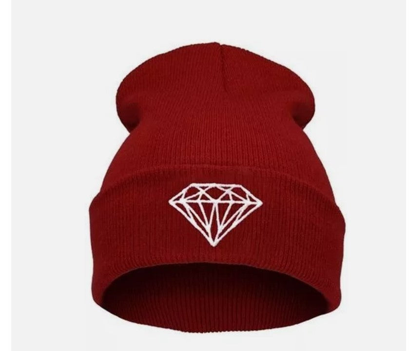 DIAMOND knitted beanie