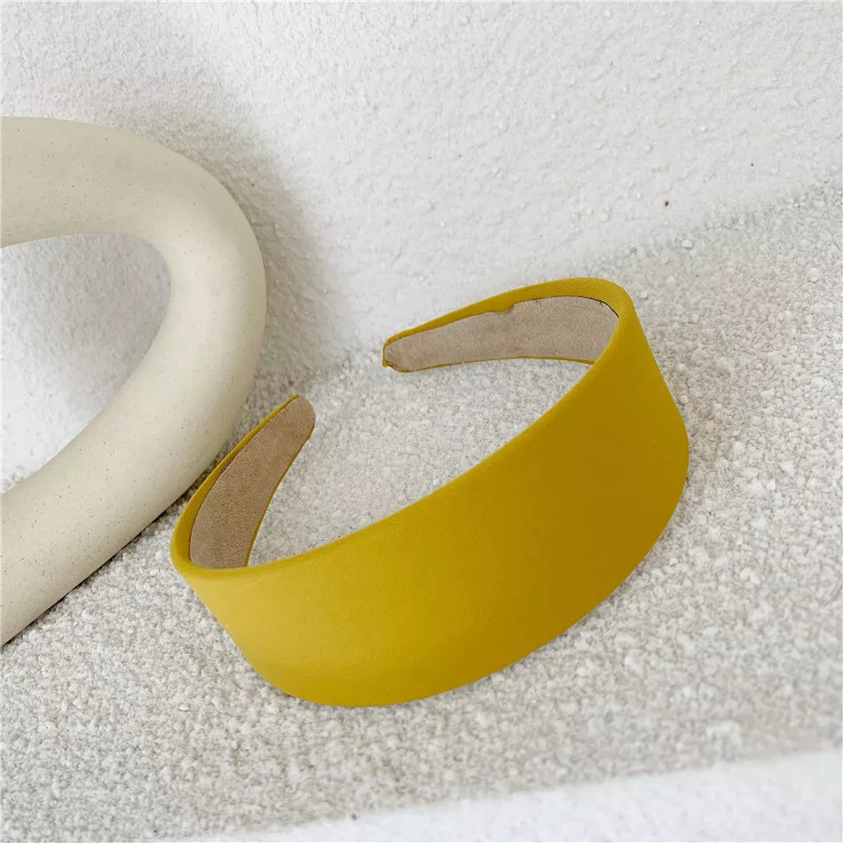 4cm wide chiffon headband