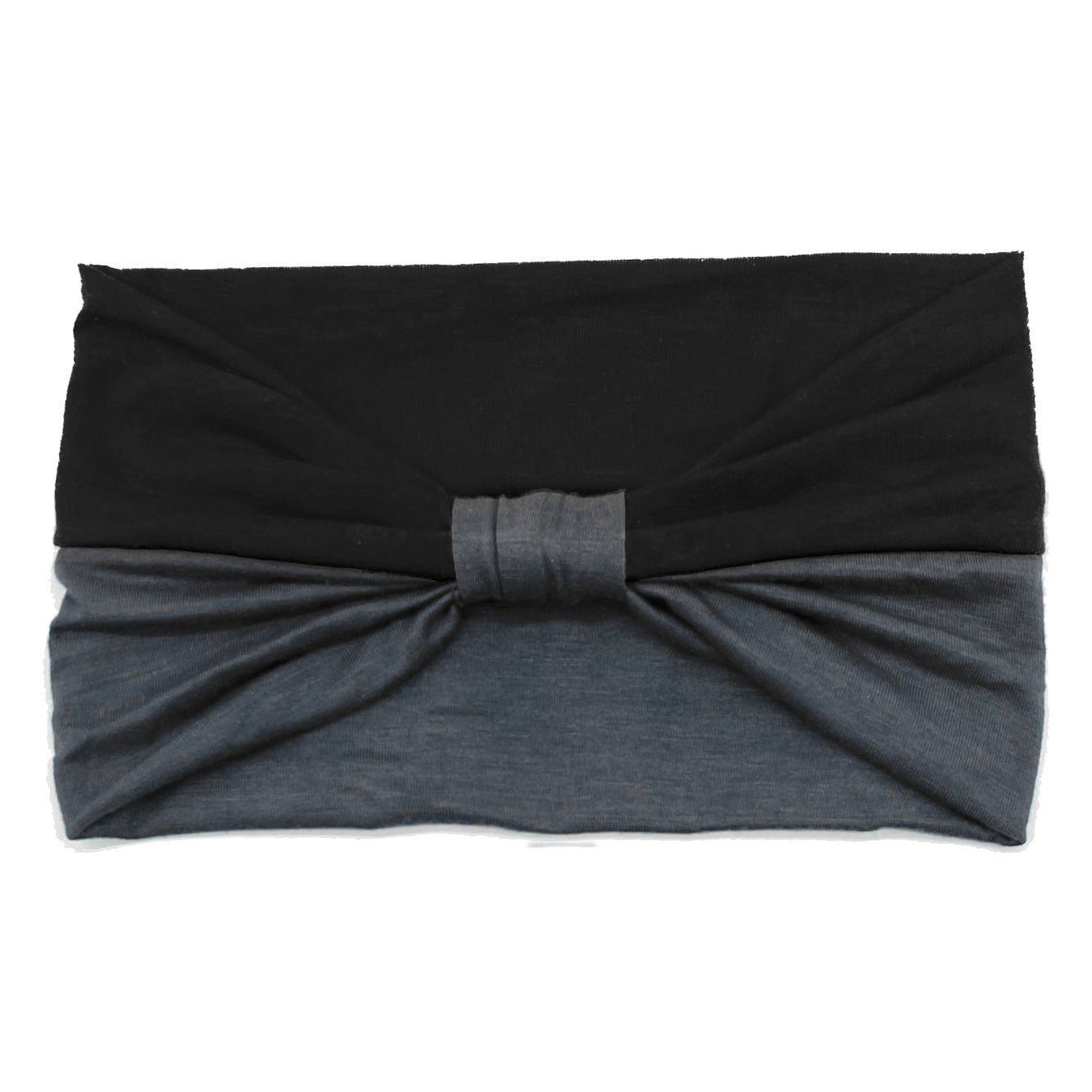 2-way mixed colour knotted bandanna headband