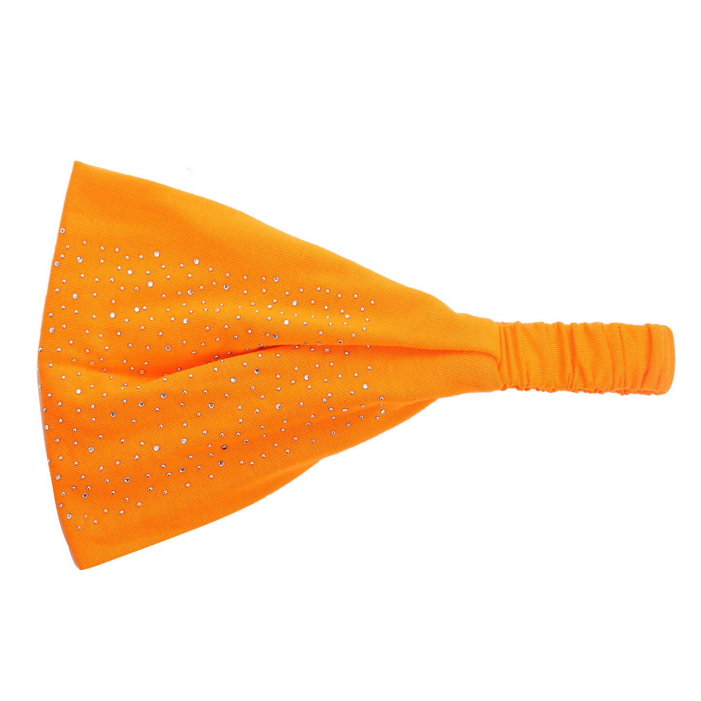 Cotton bandanna headband with glitters