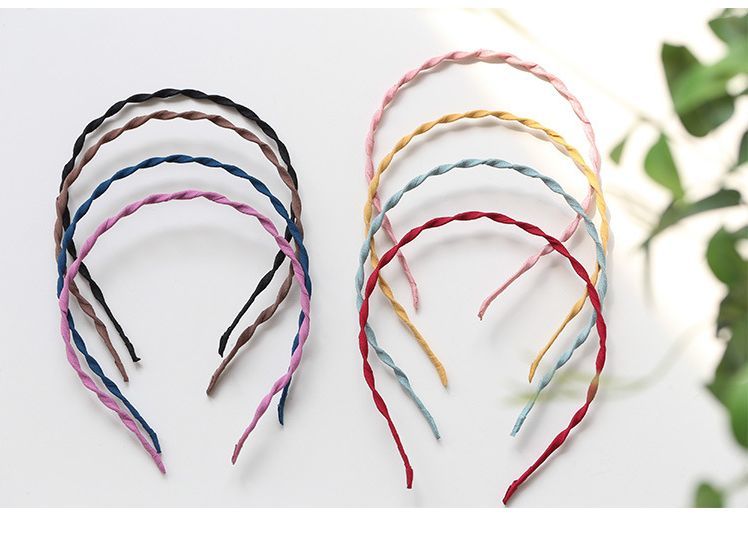 Chiffon swirl thin headband