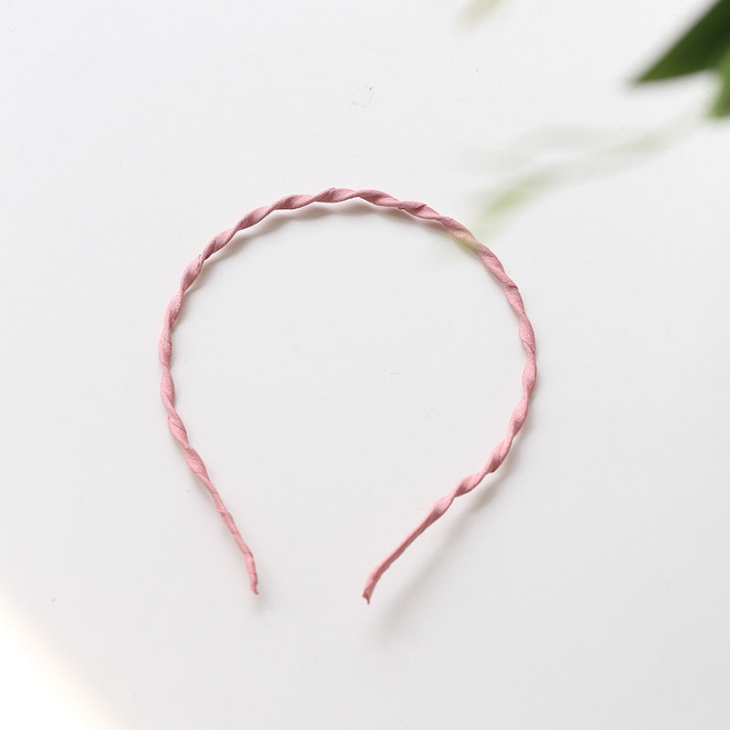 Chiffon swirl thin headband