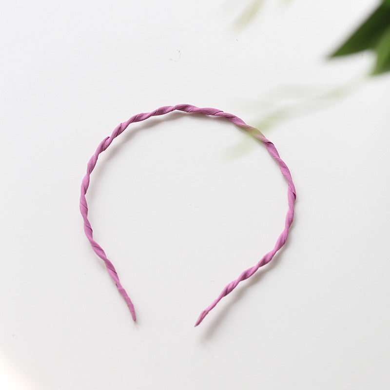 Chiffon swirl thin headband