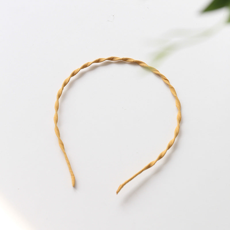 Chiffon swirl thin headband