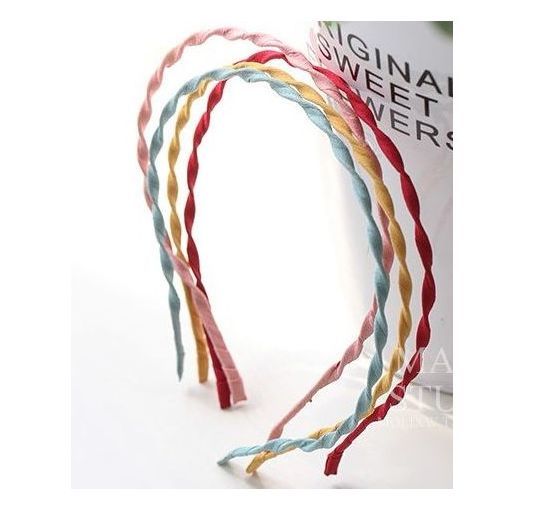 Chiffon swirl thin headband