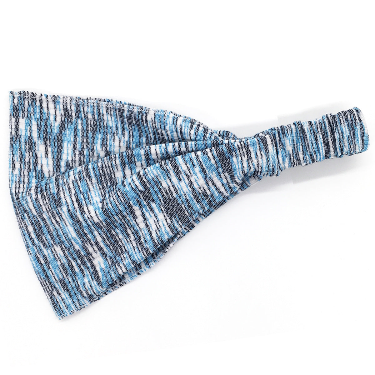 Multi-coloured thin bandanna headband