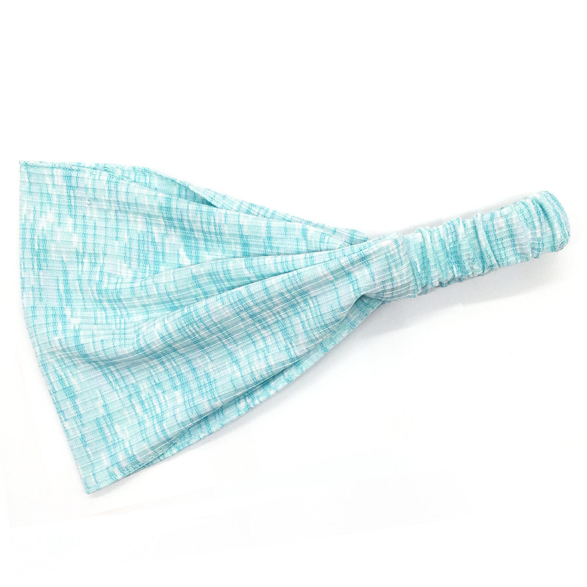 Multi-coloured thin bandanna headband