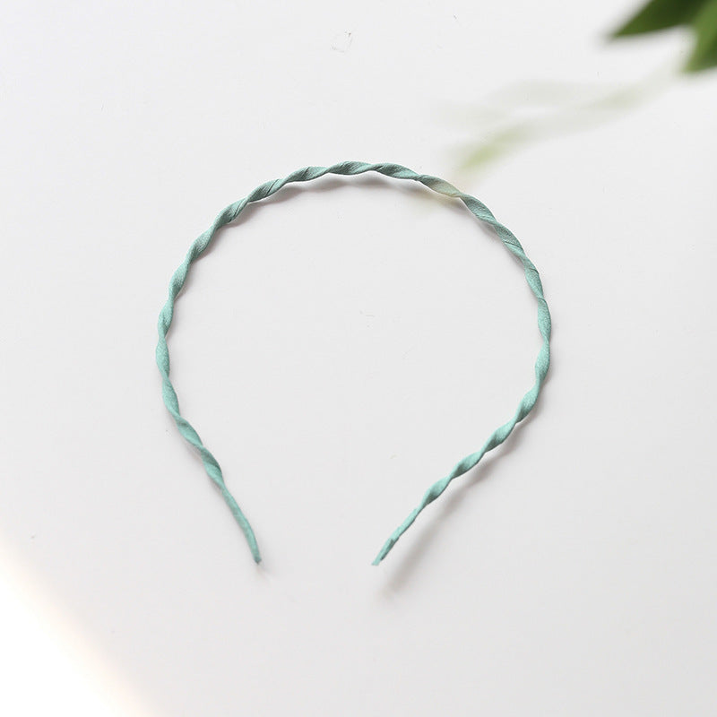 Chiffon swirl thin headband