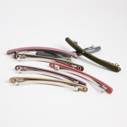 Slim hair barrette