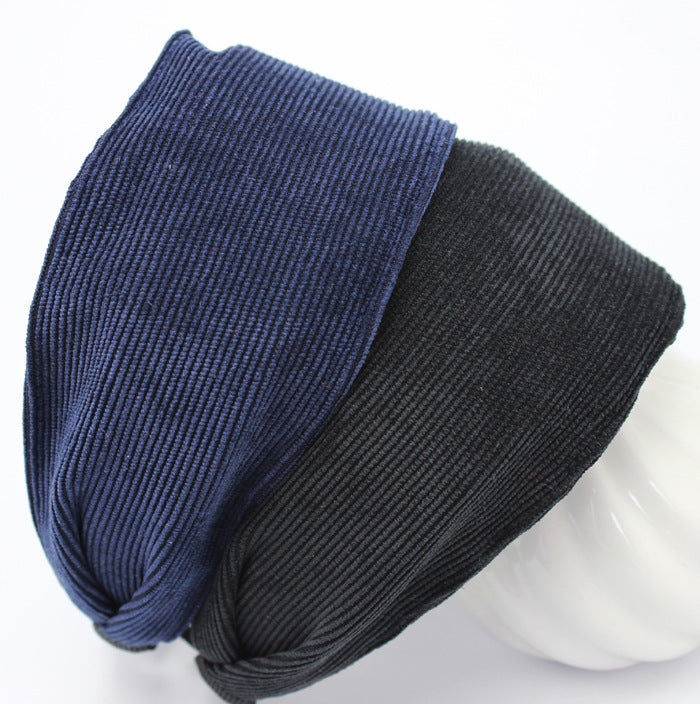 6cm-wide corduroy headband
