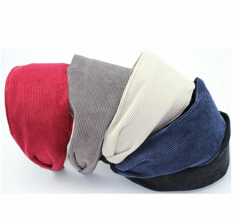 6cm-wide corduroy headband