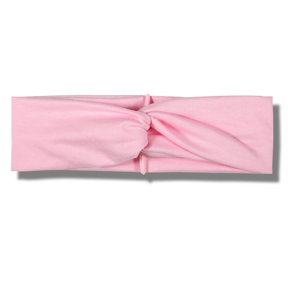 Cotton plain turban headband