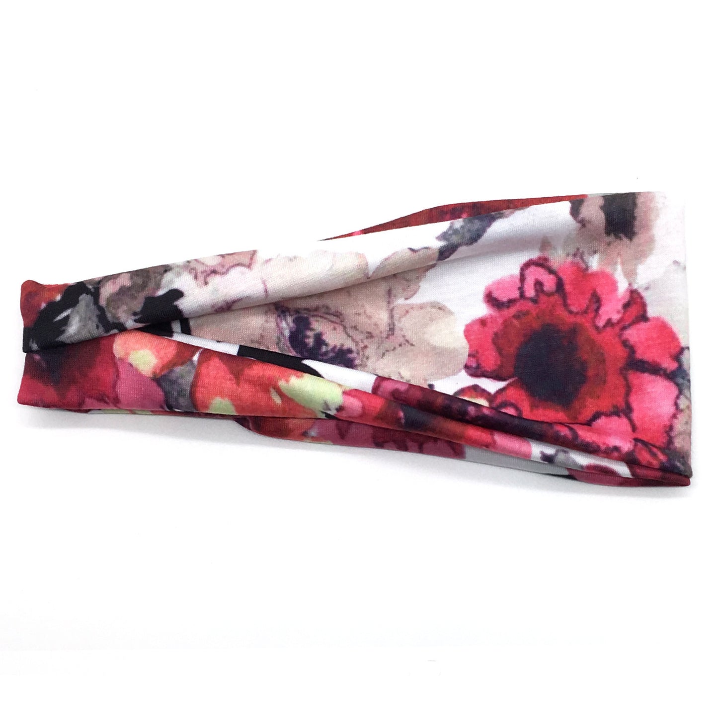 Soft cotton printed sporty bandanna headband
