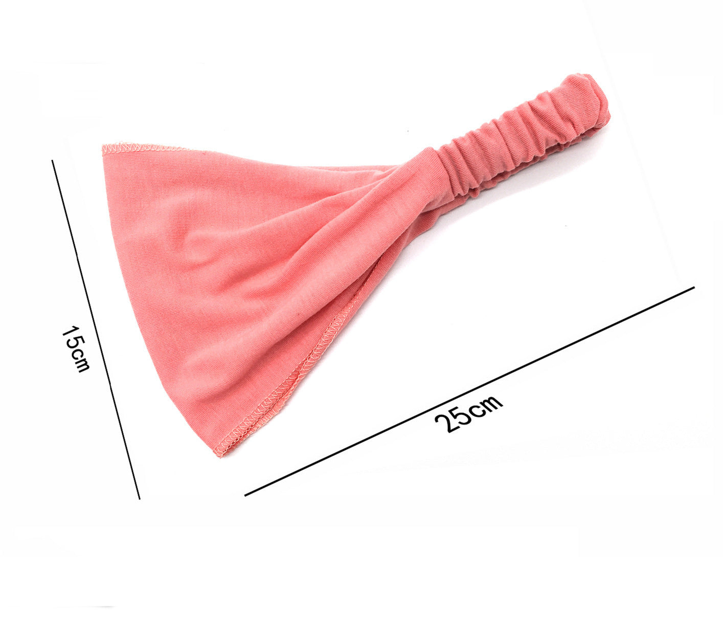 Thin cotton bandanna headband