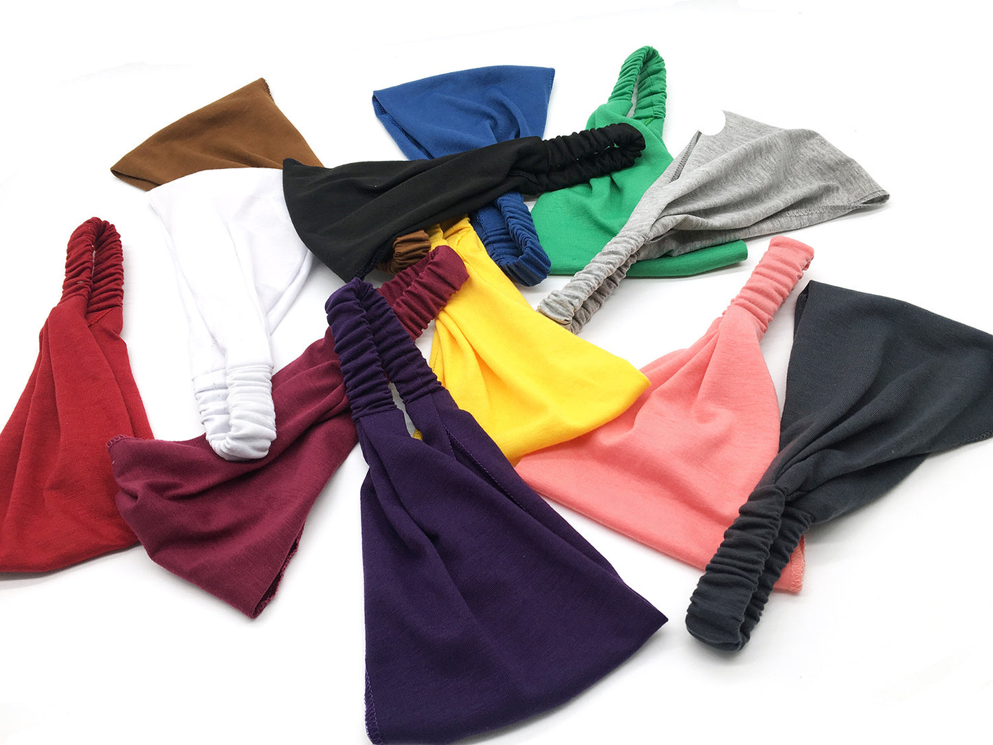 Thin cotton bandanna headband