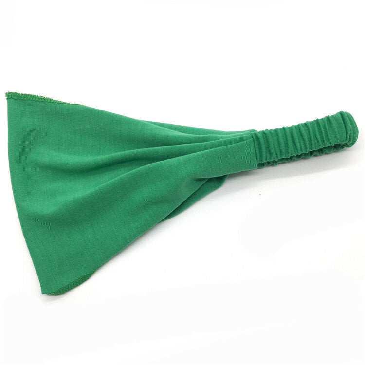 Thin cotton bandanna headband