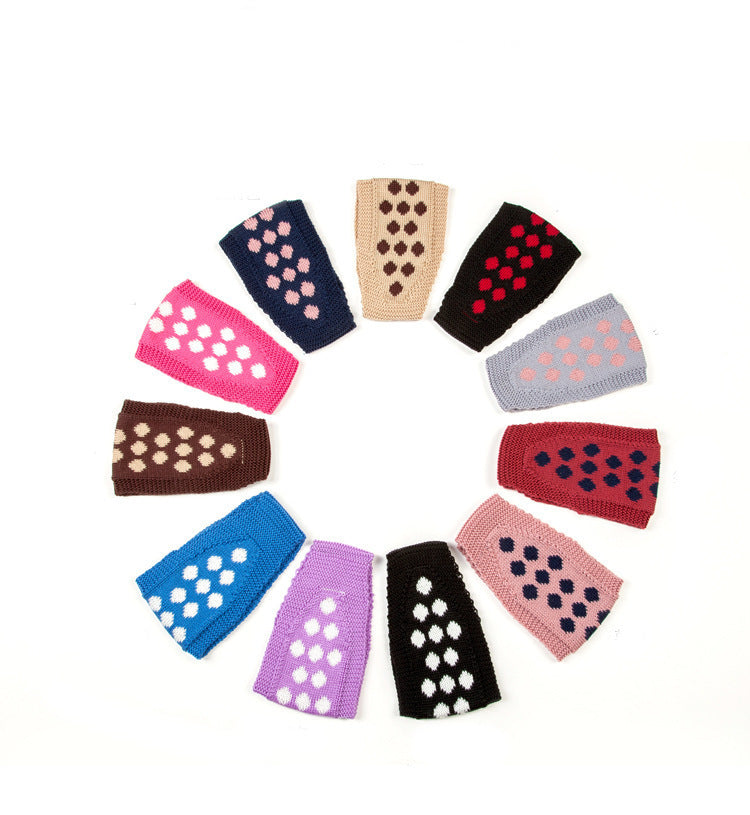 Mix of patterned crochet headbands