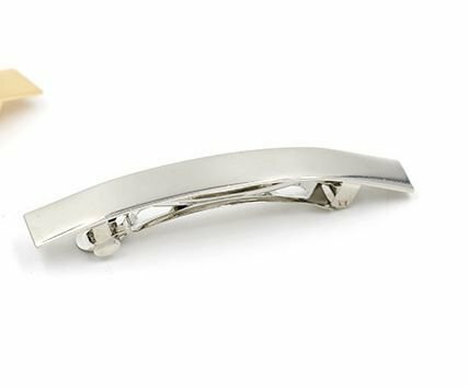 Bulk metallic hair barrettes - 20 pieces