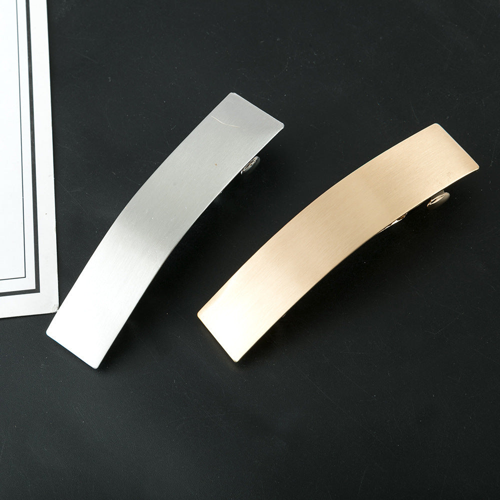 Bulk metallic hair barrettes - 20 pieces