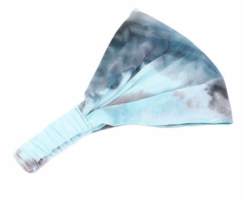 Tie-dye bandanna headband